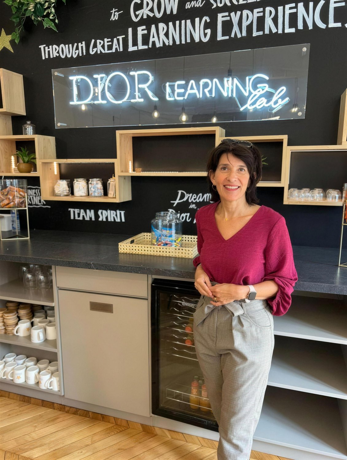 Samuelle Sixou au Dior Learning Lab