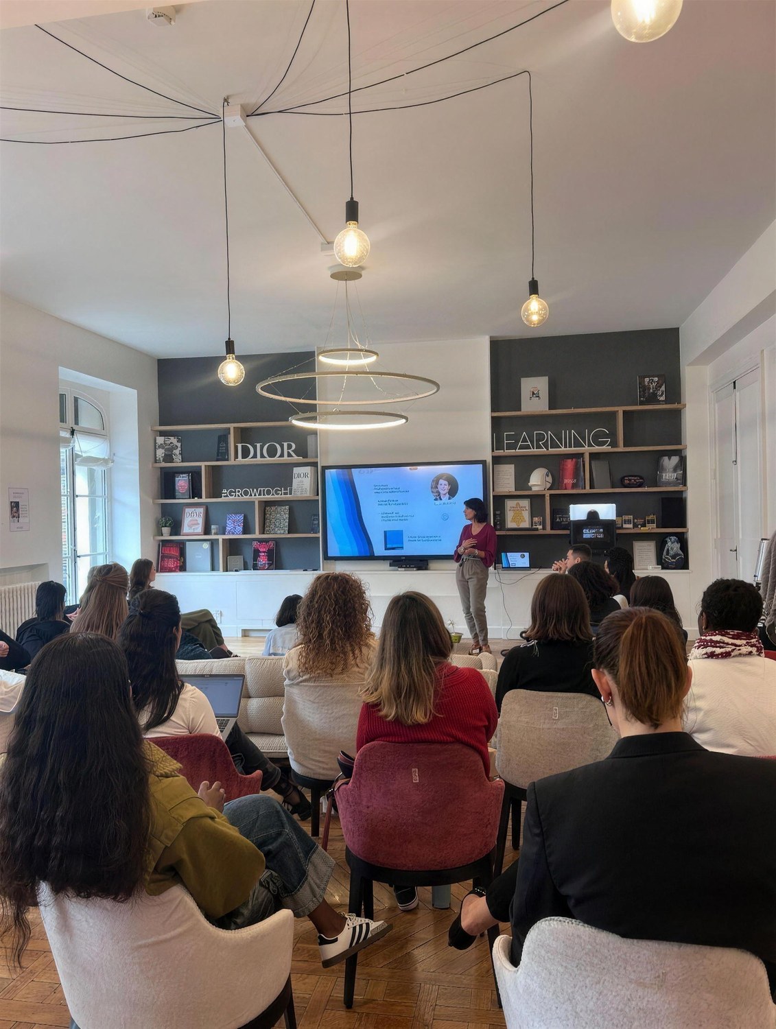 Samuelle Sixou en conférence au Dior Learning Lab
